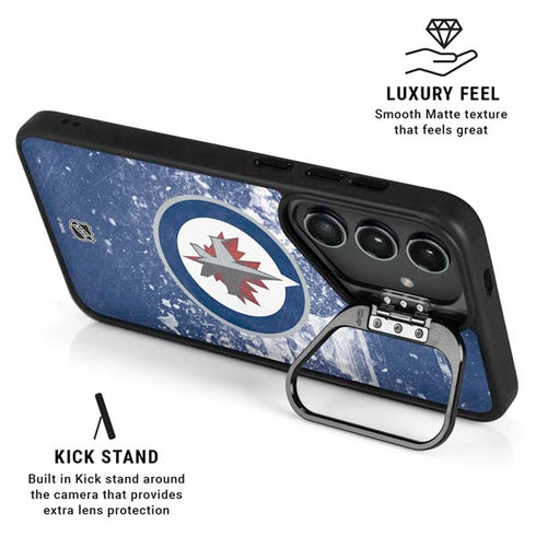 NHL Winnipeg Jets Frozen Galaxy S24 Plus Kickstand Case